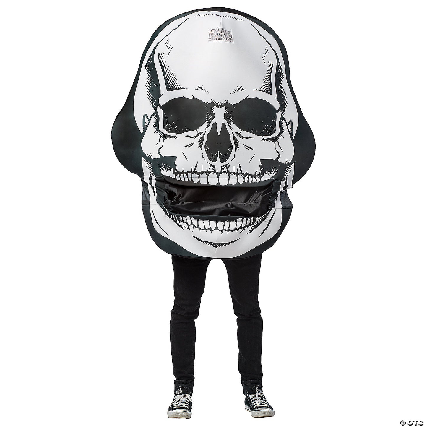 ADULT SKULL MOUTH HEAD COSTUME