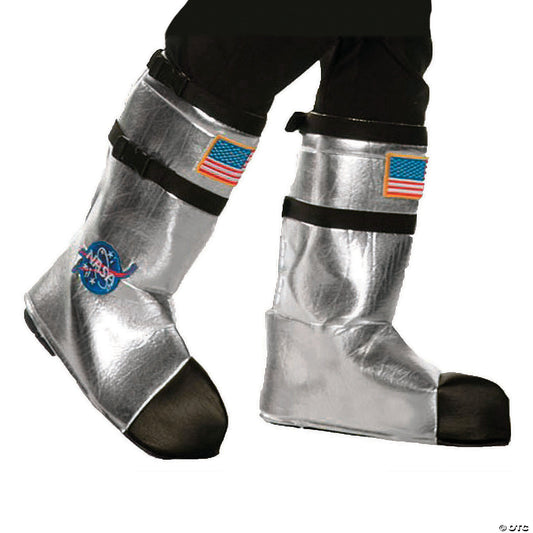 ASTRONAUT BOOT TOPS AD SILVER