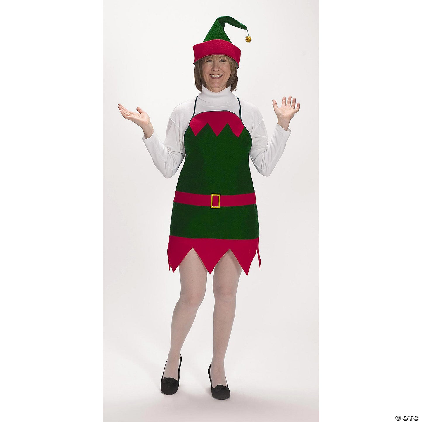 ELF HOLIDAY APRON W HAT