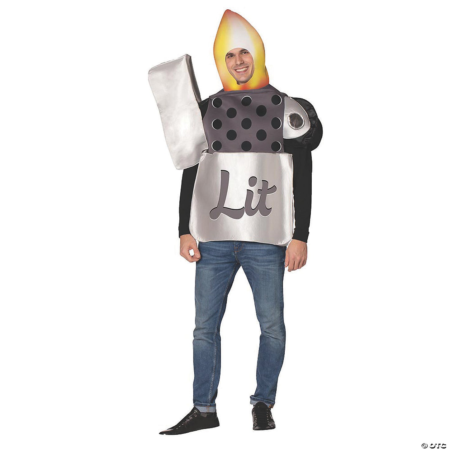 LIT LIGHTER COSTUME ADULT COSTUME
