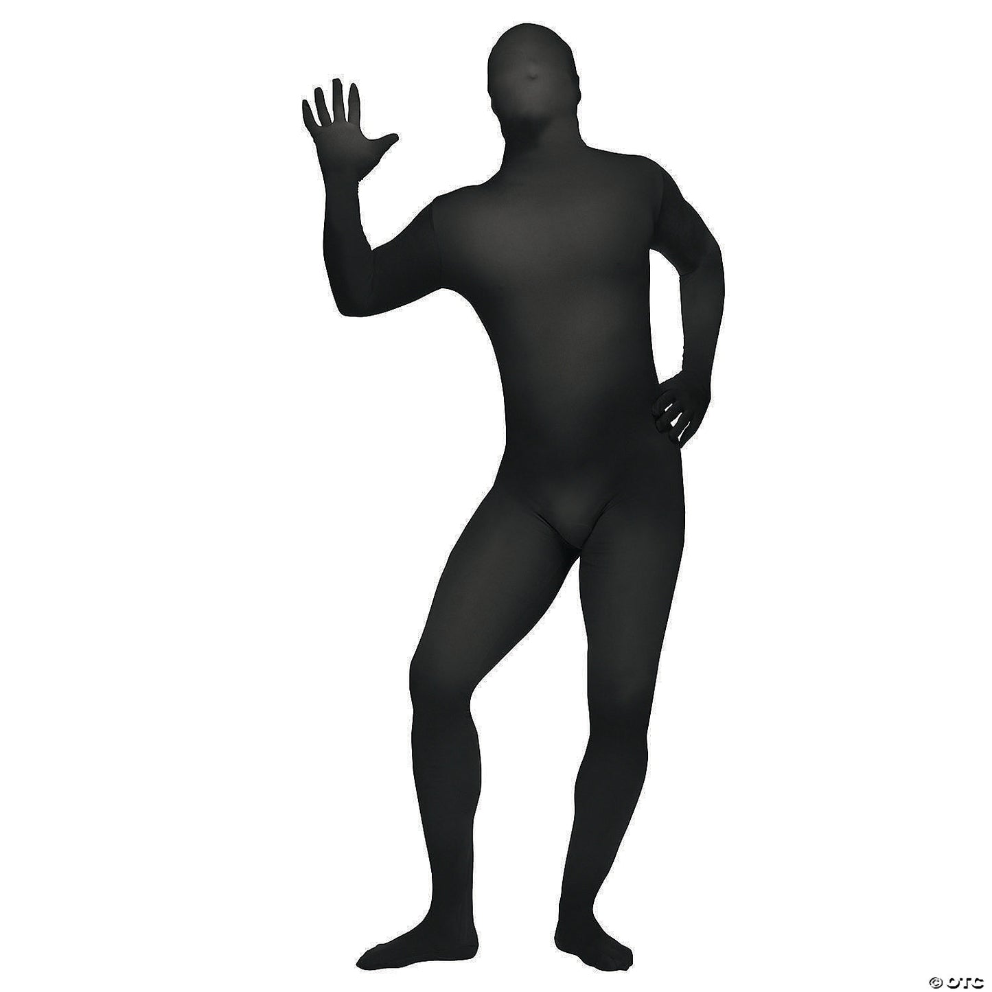 SKIN SUIT BLACK ADULT PLUS
