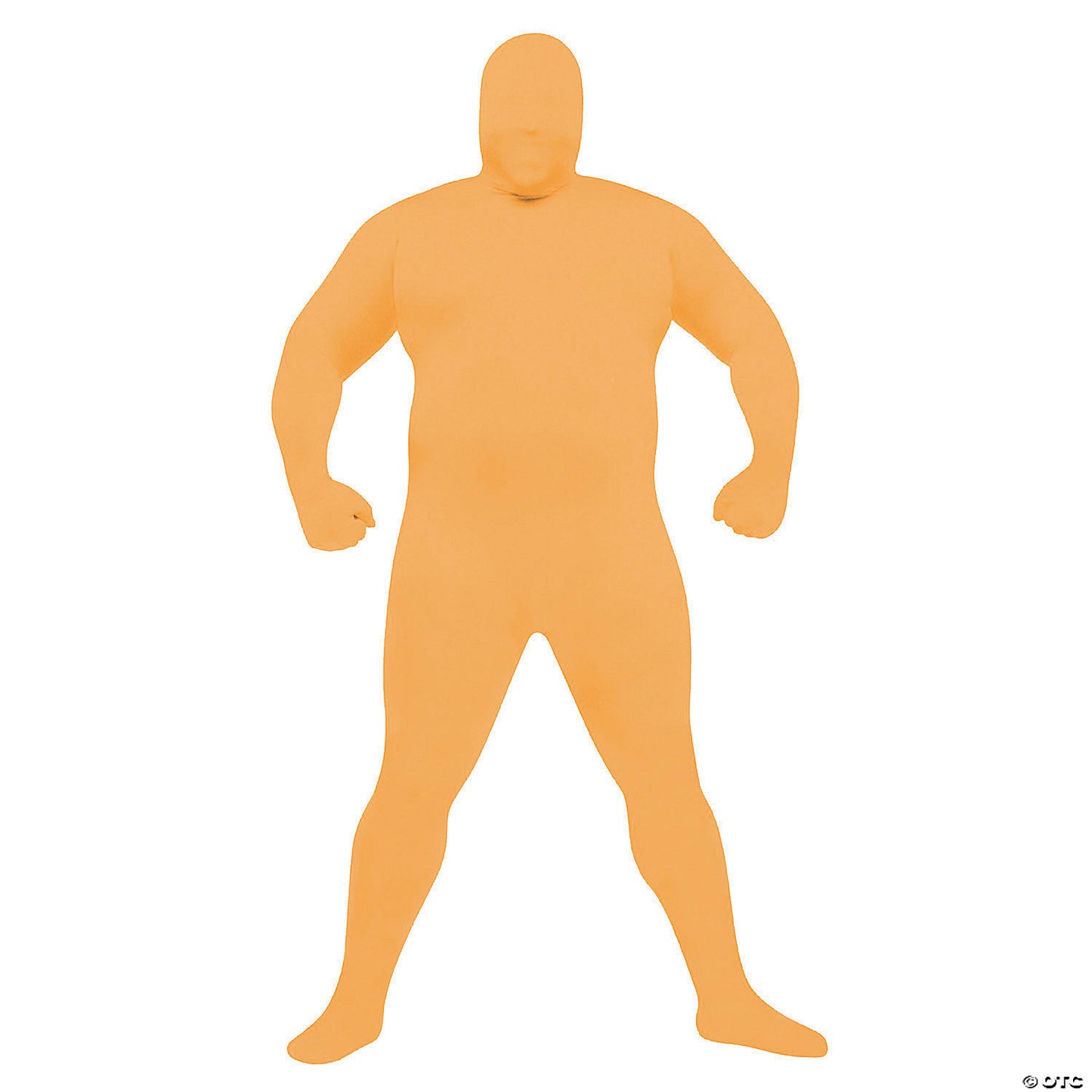 SKIN SUIT ORANGE ADULT PLUS