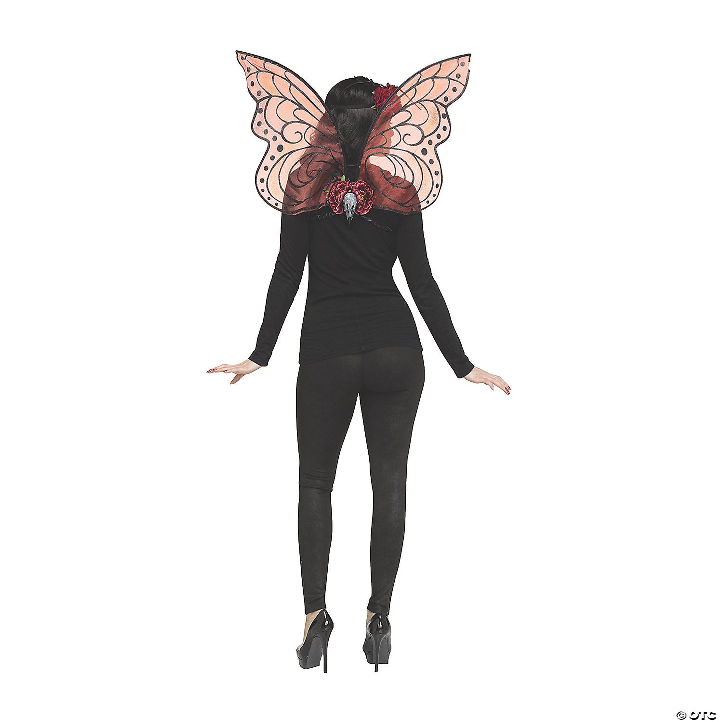 SPARKLE WINGS ADULT - BURGUNDY