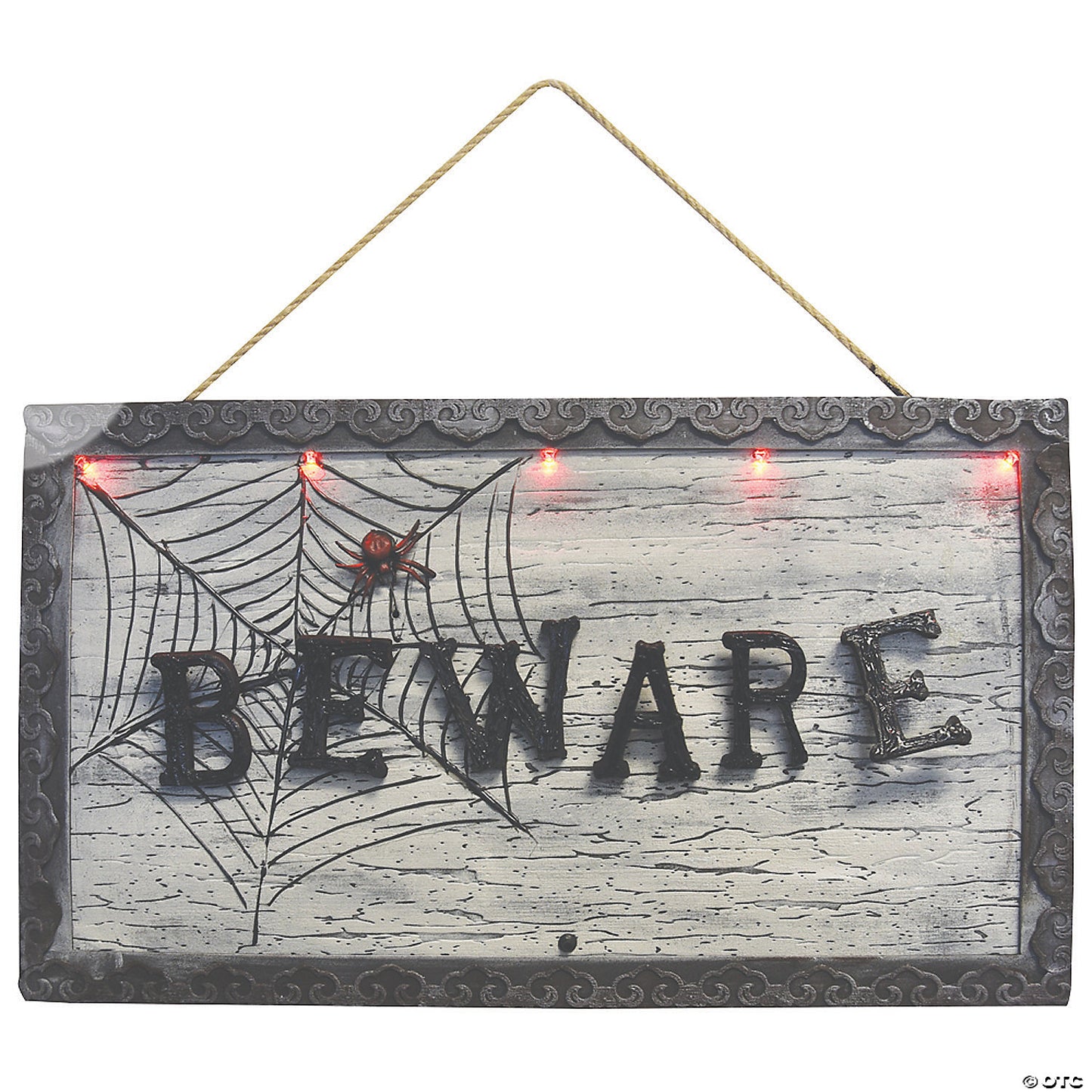 ANIMATED BEWARE SIGN