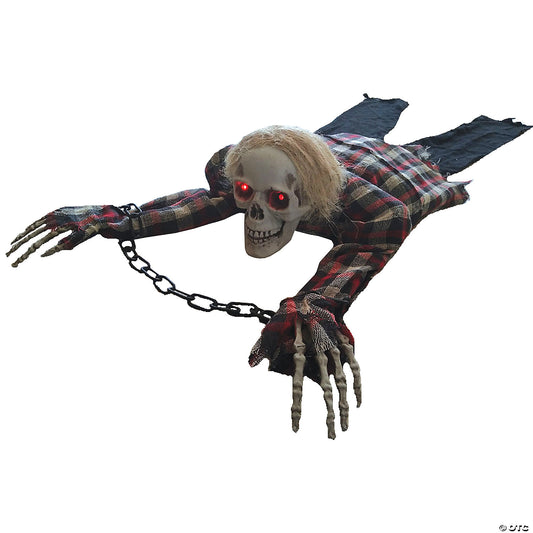 ANIMATED CRAWLING SKELETON