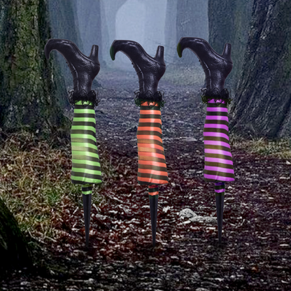 Fun Little Toys - 3 PCs Halloween Witch Leg Lights