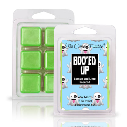 The Candle Daddy - FUNNY FALL HALLOWEN - BOO'ED UP - LEMON AND LIME WAX MELT