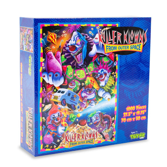 Killer Klowns Collage 1000 Piece Jigsaw Puzzle