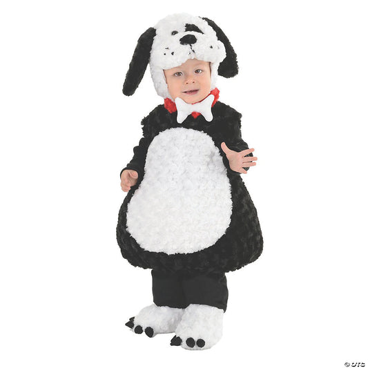 BLACK AND WHITE PUPPY TODDLER