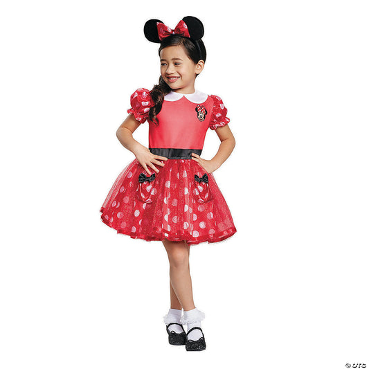 RED MINNIE MOUSE INFANT 6-12MO