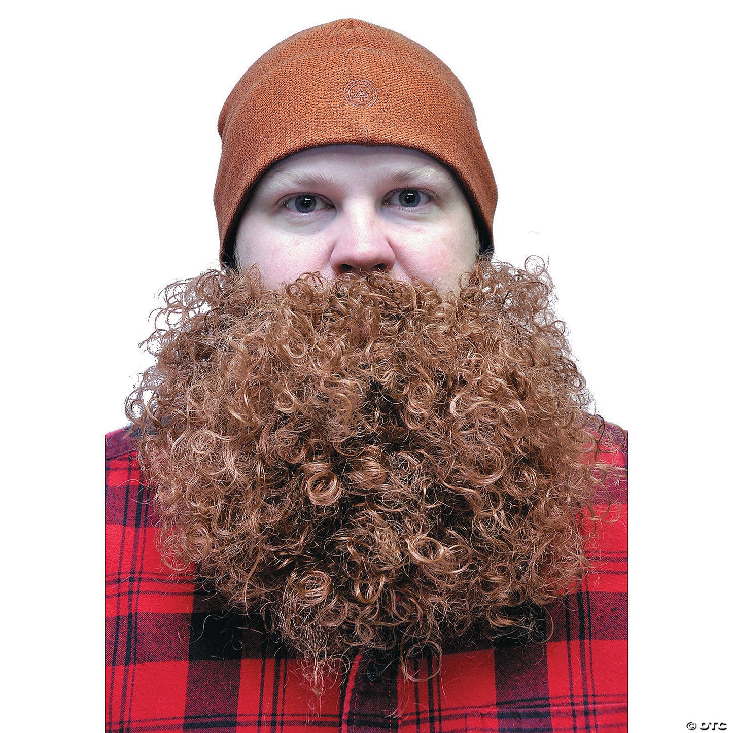 BEARD BIG AND CURLY BROWN
