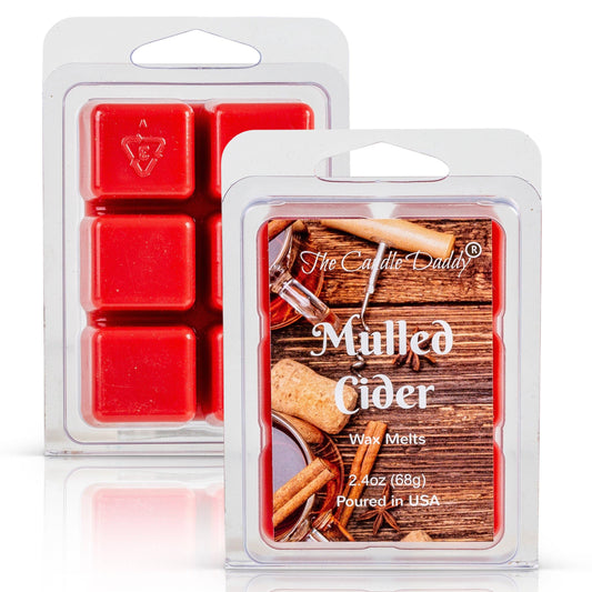 The Candle Daddy - Mulled Cider Scented Wax Melt Cubes - 2.4 Ounces - 1 Pack