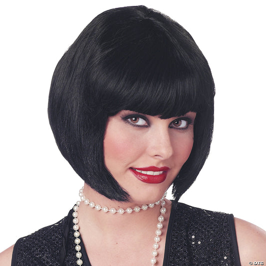 FLAPPER BLACK WIG