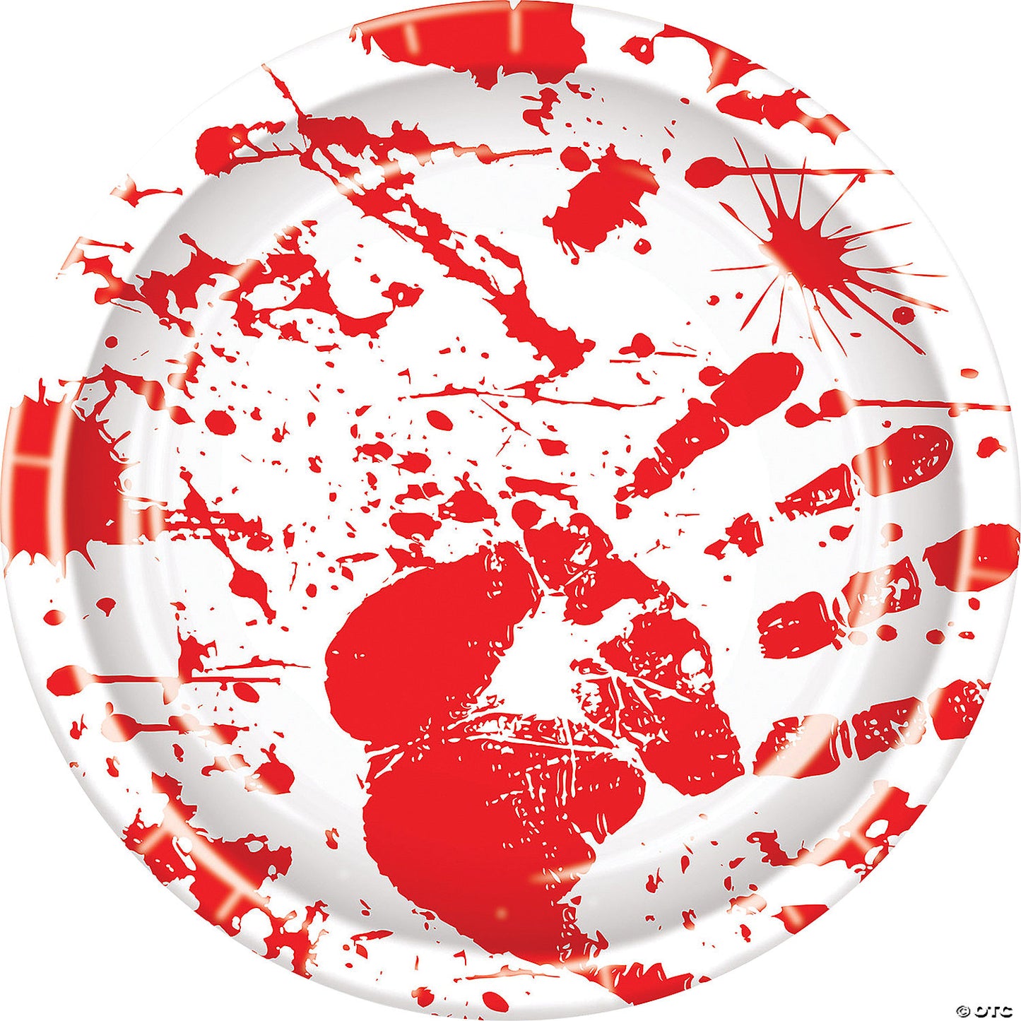 BLOODY HANDPRINT PLATES