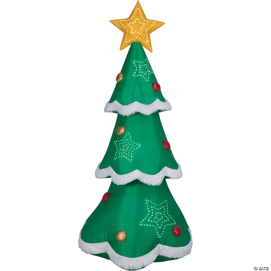 AIRBLOWN MIX MDIA XMAS TREE LG