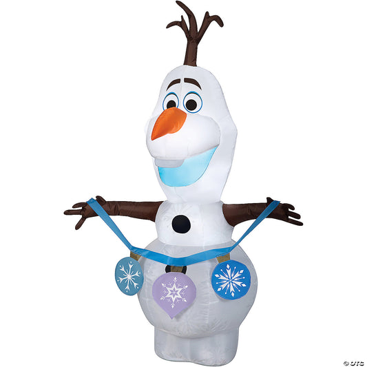 AIRBLOWN OLAF W ORNAMENTS SM