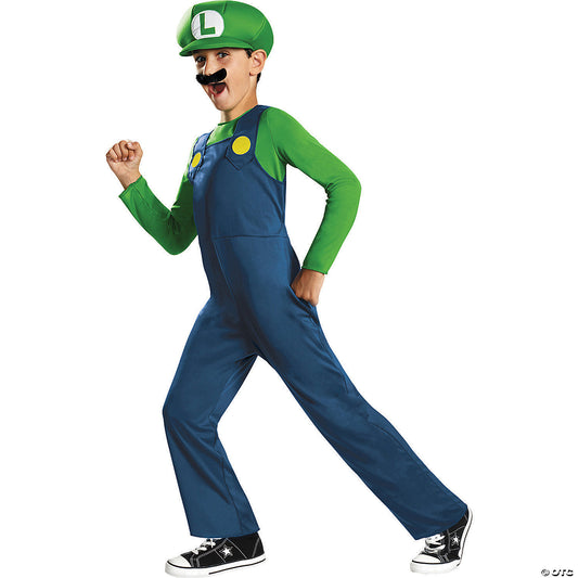 BOY'S LUIGI CLASSIC COSTUME 3T-4T