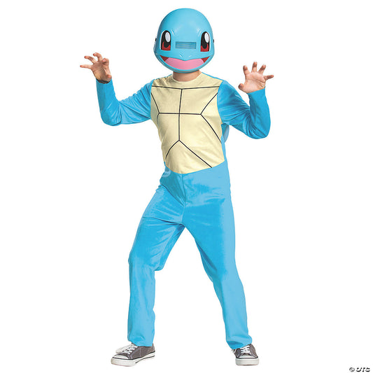 BOYS SQUIRTLE CLASSIC COSTUME 4-6