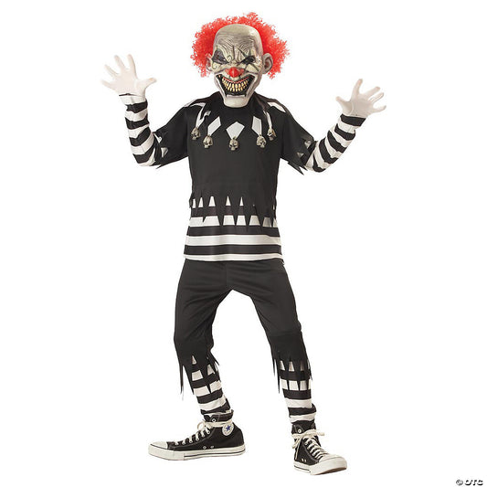 CREEPY CLOWN CHILD XLG 12-14