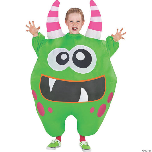 INFLATE SCAREBLOWN GREEN CHILD