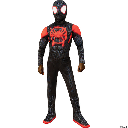 CHILD'S MILES MORALES SPIDERMAN COSTUME