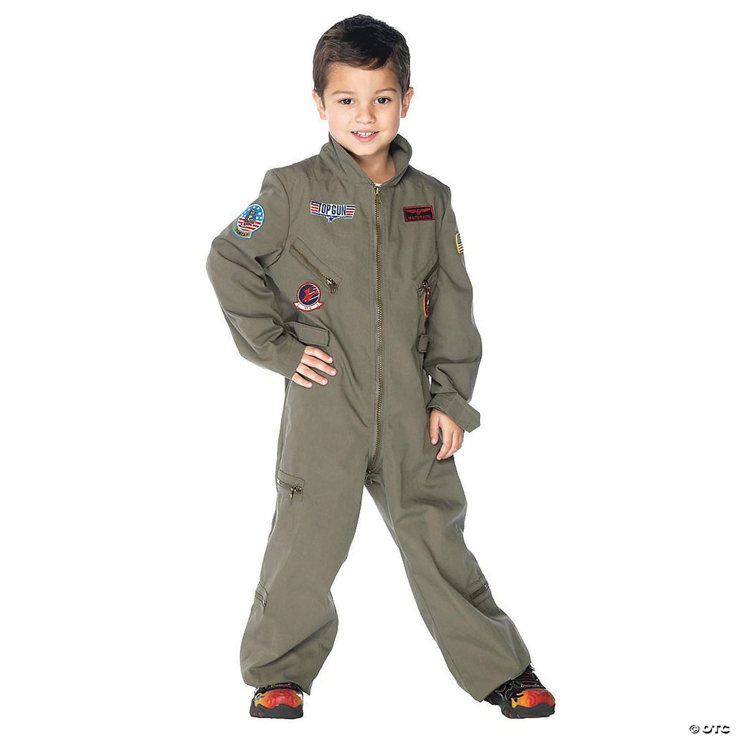TOP GUN FLIGHT SUIT CHLD SMALL