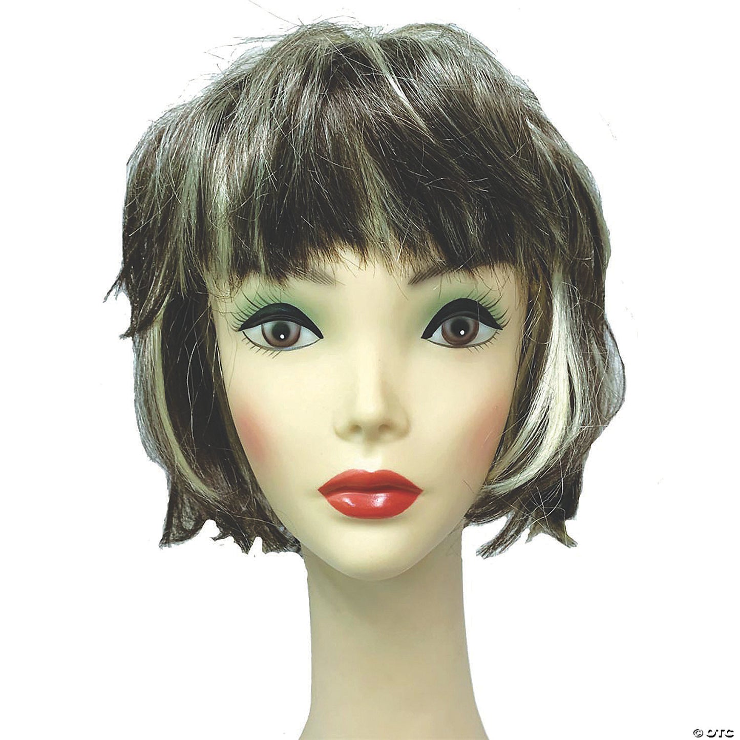 CHOPPY LAYERED BROWN WIG