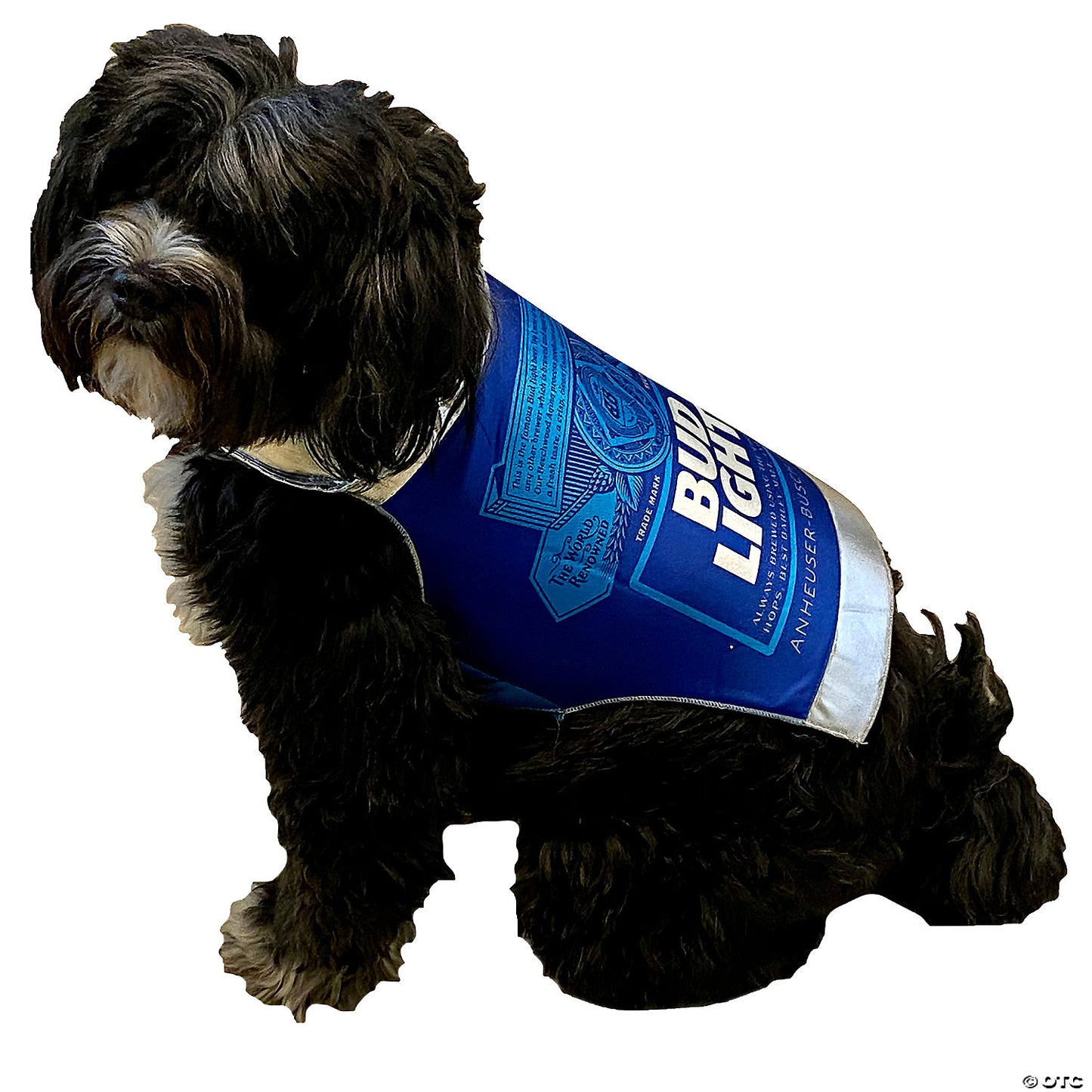 BUD LIGHT CAN DOG COSTUME L-XL
