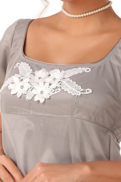 Daphne Bridgerton Net Dress