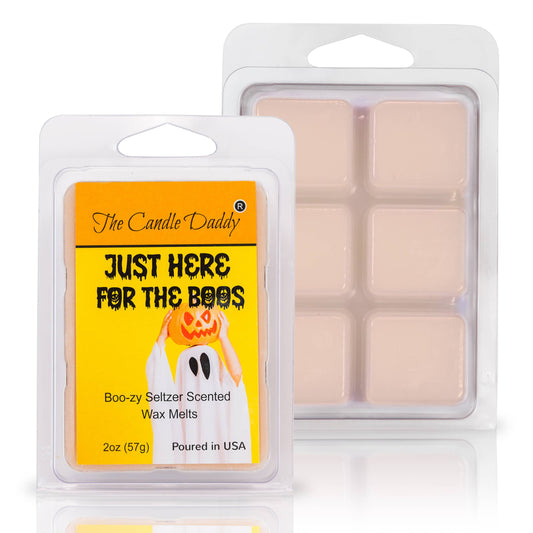 The Candle Daddy - JUST HERE FOR THE BOOS - BOO-ZY SELTZER SCENTED WAX MELT