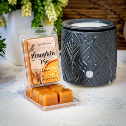 The Candle Daddy - Pumpkin Pie Scented Wax Melt Cubes - 2 Ounces - 1 Pack