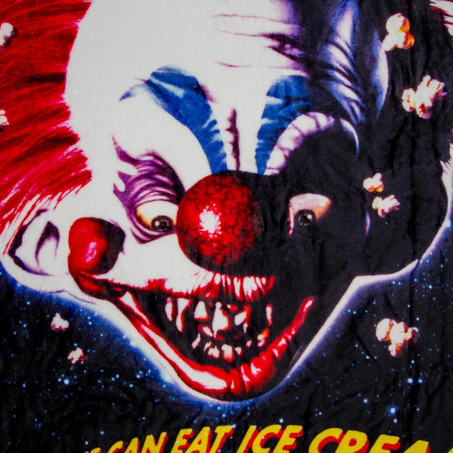 Killer Klown 45 X 60 Inch Raschel Throw Blanket