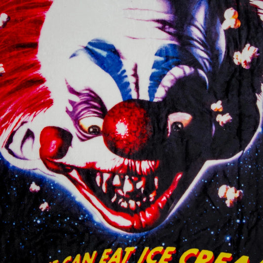 Killer Klown 45 X 60 Inch Raschel Throw Blanket