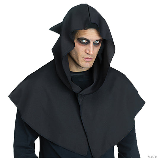 CAPELET HOODED BLACK