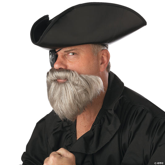 CAPT BEARD/STACHE GREY