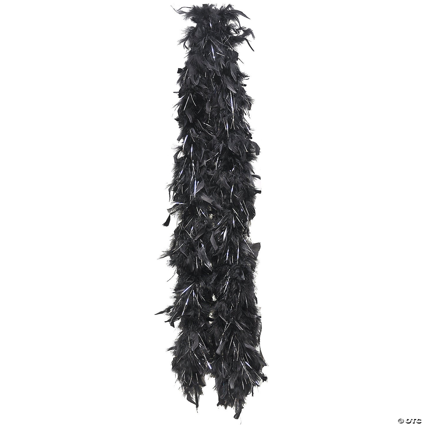 CHANDELLE BOA WITH SILVER LUREX