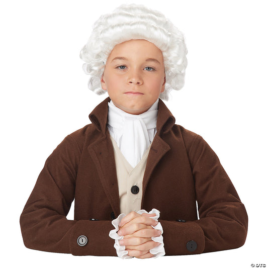 CHILD COLONIAL MAN WIG