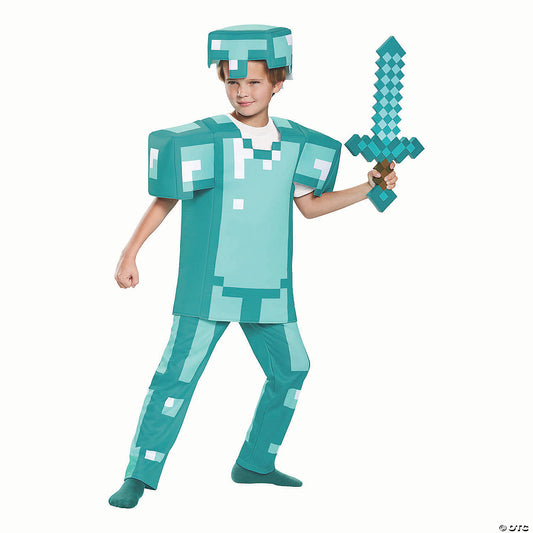 MINECRAFT ARMOR DLX CH CSTM 10-12