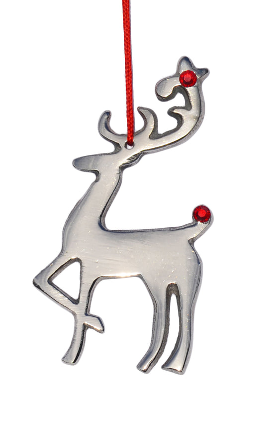 Vibhsa Reindeer Ornament for Christmas Decoration Single Peice