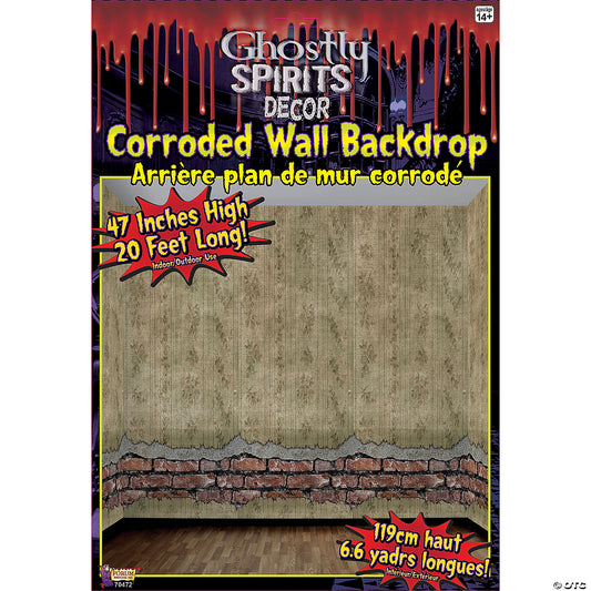 CORRODED WALL BACKDROP
