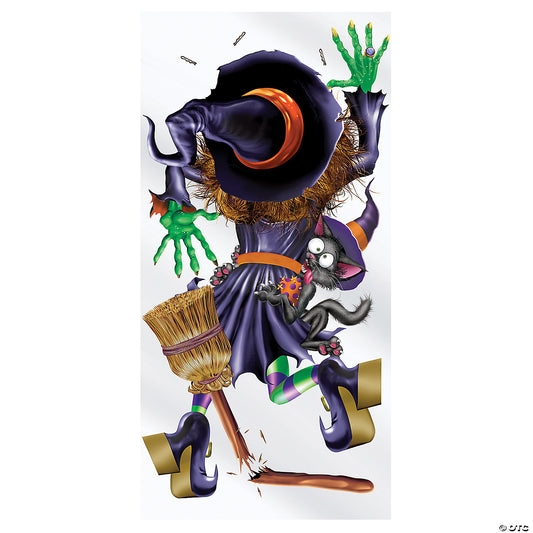 CRASHING WITCH DOOR COVER