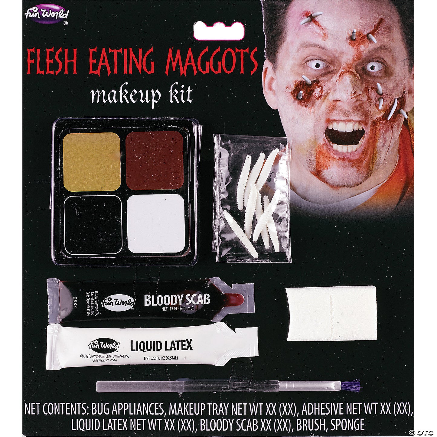 CREEPY CRAWLERS MAKEUP KITS-FLESH EATING