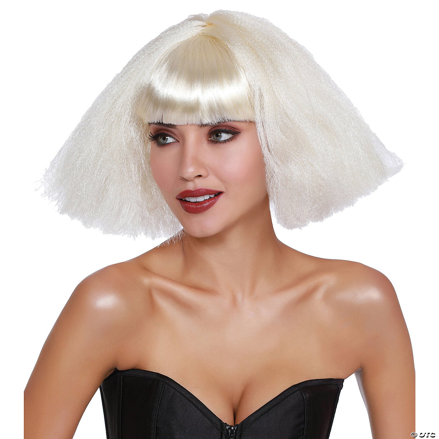 CRIMPED WEDGE BOB WIG