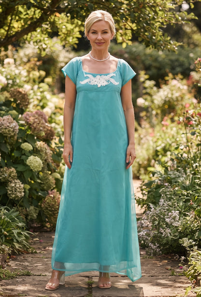 Daphne Bridgerton Net Dress