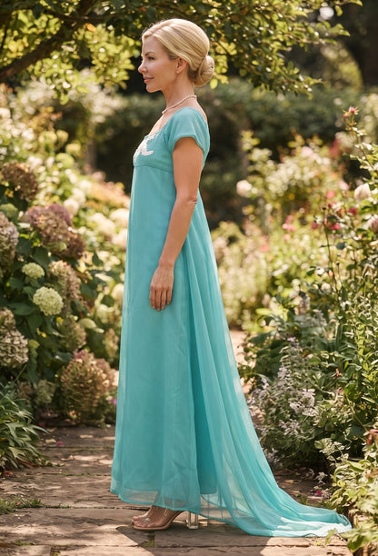 Daphne Bridgerton Net Dress
