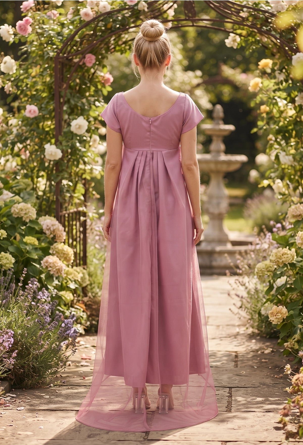 Daphne Bridgerton Net Dress