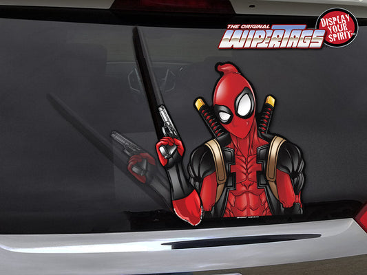 Dead Mutant Waving WiperTag window decal, product photo 1 of 5