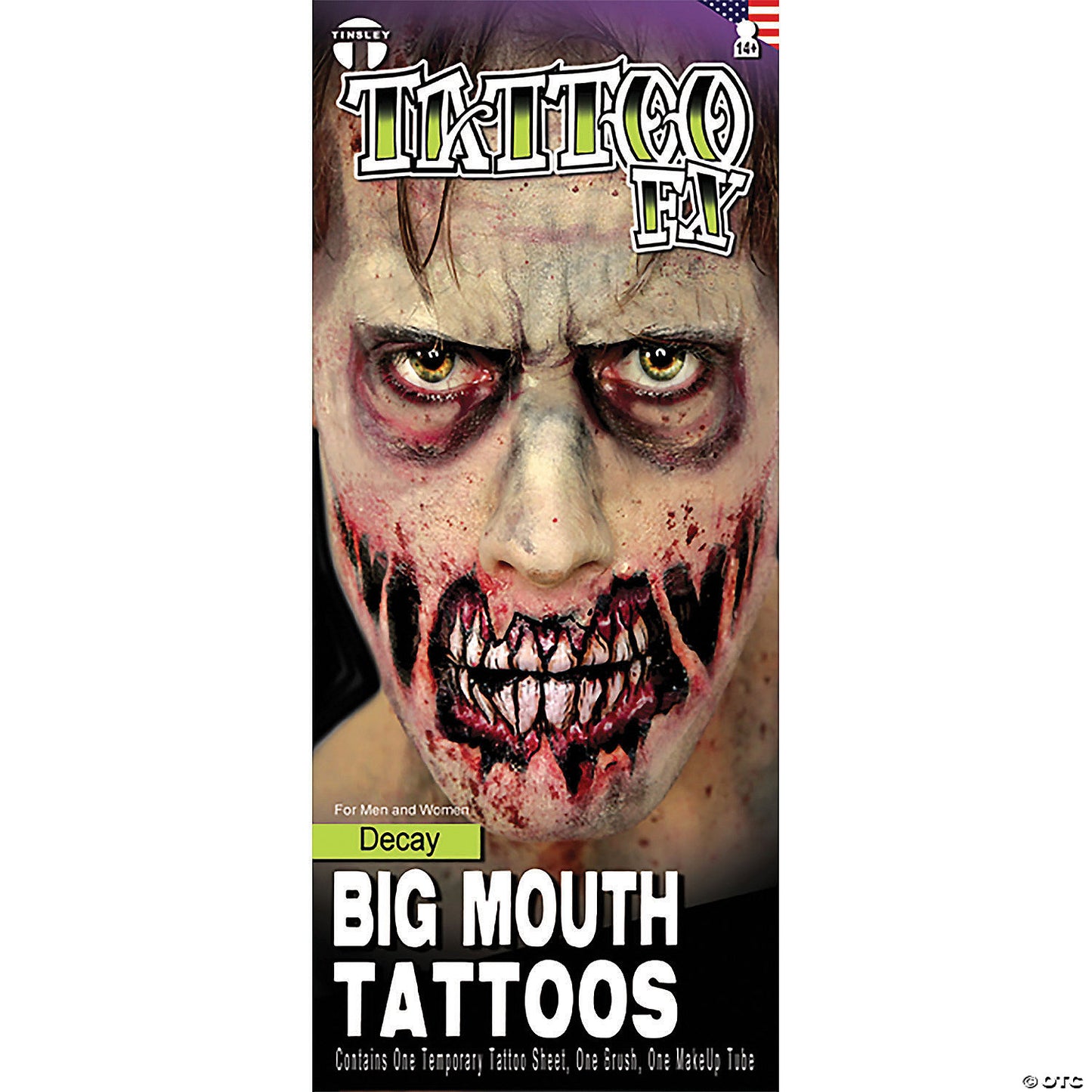 DECAY BIG MOUTH TATTOO FX KIT