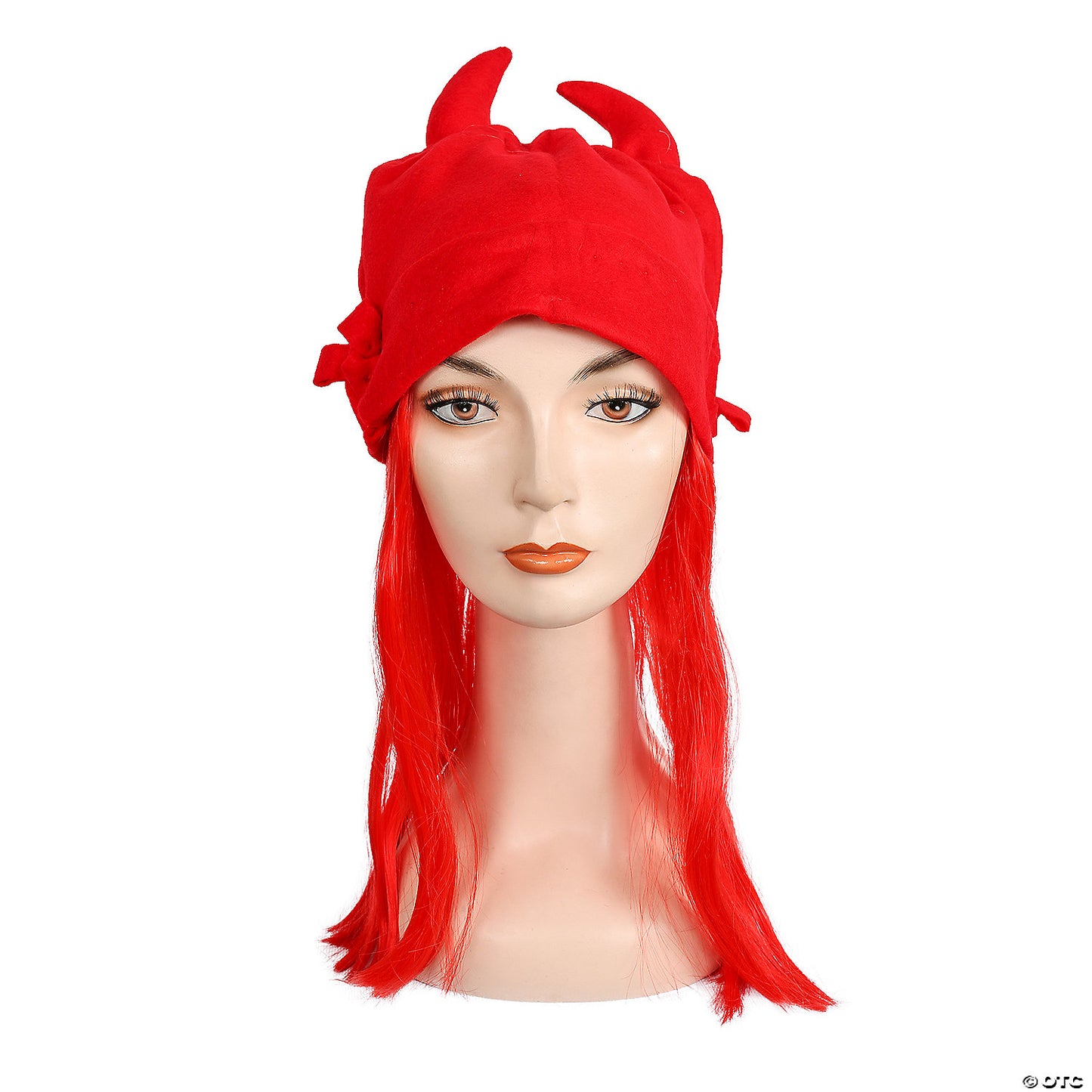 DEVIL HAT WITH HAIR