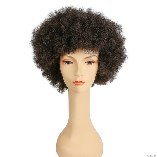 AFRO DISCOUNT WIG MED BROWN 4